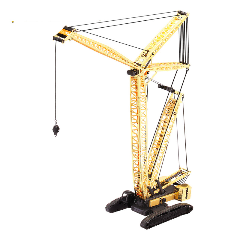 Piececool Crawler Crane 3D Metal Model Kits DIY Assemble Puzzle Toy